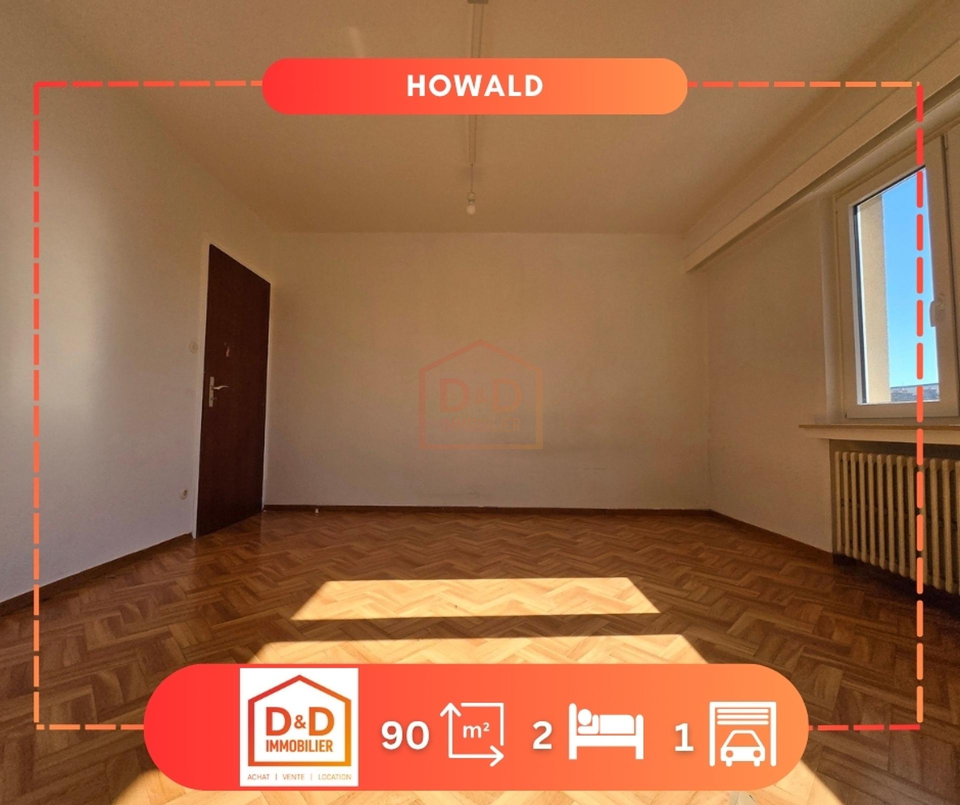 Appartement à Howald, 90 m², 2 chambres, 1 salle de bain, 1 garage, 676 970 €